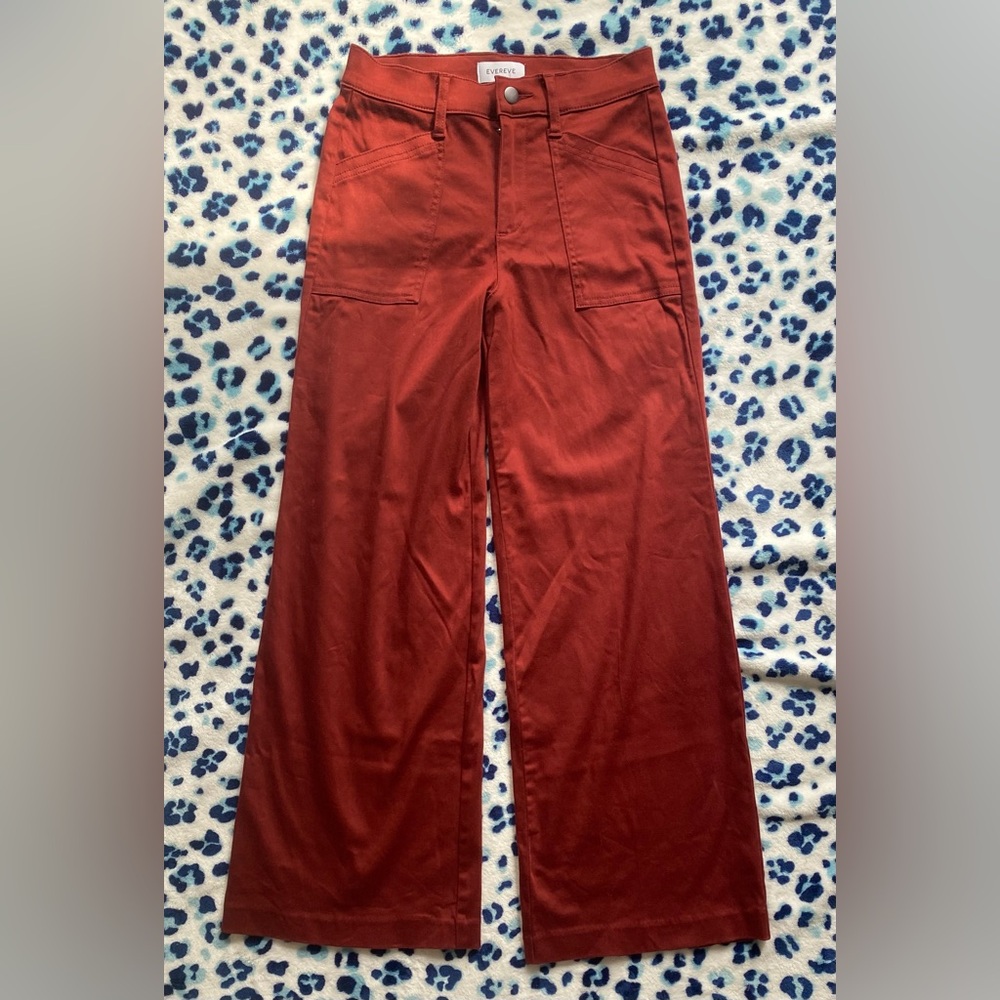 EVEREVE maroon wide leg pants ♥️